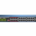 Switch POE 24 porturi Hikvision DS-3E0326P-E; fara management; L2,Unmanaged, 24