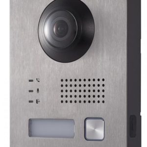 Post de videointerfon exterior pe 2 fire Hikvision, DS-KV8103-IME2;montaj pe