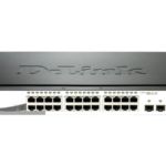 Switch D-Link DGS-1210-28P, 24 port, 10/100/1000 Mbps