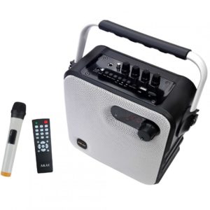 Boxa portabila AKAI ABTS-T5 cu Bluetooth si microfon wireless, OutputPower:30W,