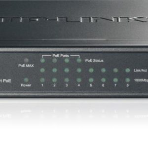 Switch TP-Link TL-SG1008P, 8 port, 10/100/1000 Mbps