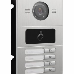 Post videointerfon color Hikvision DS-KV8402-IM, 1.3 MPVillaDoorStation ,Aluminum ally, Camera