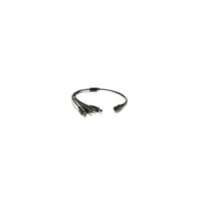 Cablu de alimentare DS-4H splitter cu 4 iesiripentru4cameresupraveghereContine:1 buc mufa