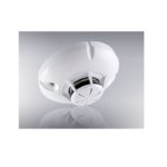 Combined optical smoke and rate of rise heat detector, with