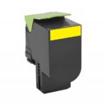 Toner Lexmark 80C2XYE, yellow, 4 k, CX510de , CX510de Statoil