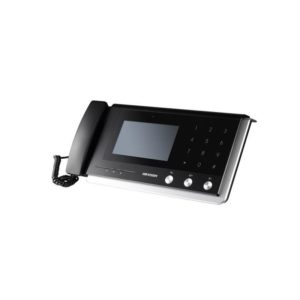 Video Intercom Master Station HikvisionDS-KM8301;Glasspanelandaluminum-alloy bracket; Supports live view ofdoor