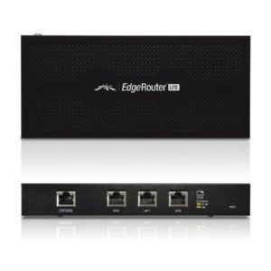 Ubiquiti Router ERLITE-3, 3x Gigabit LAN, 1x RJ45 Serial, 1