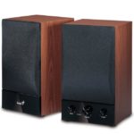 Boxe Genius 2.0 SP-HF 1250B, 40W RMS, culoare lemn de