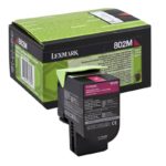 Toner Lexmark 80C20M0, magenta, 1 k, CX310dn , CX310n ,
