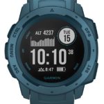 Ceas Smartwatch Garmin Instinct, GPS, Lakeside Blue