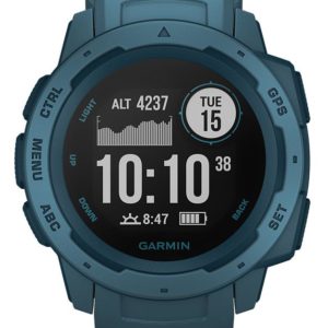 Ceas Smartwatch Garmin Instinct, GPS, Lakeside Blue