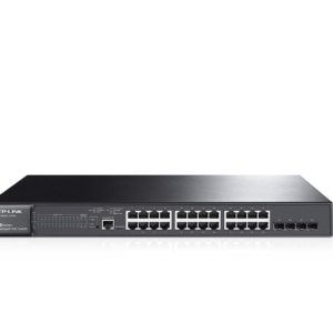 Switch TP-Link T2600G-28MPS(TL-SG3424P), 24 port, 10/100/1000 Mbps