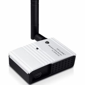 Print Server wireless TP-Link, 10/100Mbps, USB2.0, Atheros, 2.4GHz, antena detasabila