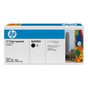 Toner HP Q6000A, black, 2.5 K, Color LaserJet 1600, ColorLaserJet