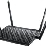 Router Wireless Asus RT-AC1200G+, 1xWAN Gigabit, 4xLAN Gigabit, 4 antene
