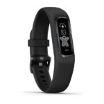 Bratara electronica fitness Garmin Vivosmart 4, Negru, Marime: Mare (Large),