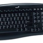 Kit tastatura + mouse Genius KB-8000X, wireless, negru, 2.4Ghz, 1200dpi