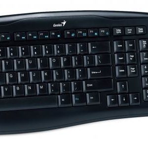 Kit tastatura + mouse Genius KB-8000X, wireless, negru, 2.4Ghz, 1200dpi