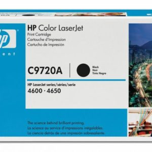 Toner HP C9720A, black, 9 k, Color LaserJet 4600, Color