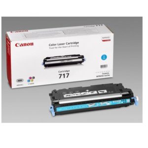 Toner Canon CRG717C, cyan, capacitate 4000 pagini, pentru MF8450, 9130,
