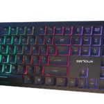 Tastatura Serioux 9500i, cu fir, US layout, iluminata, taste tip