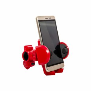 Suport de telefon Serioux, pentru bicicleta, rosu