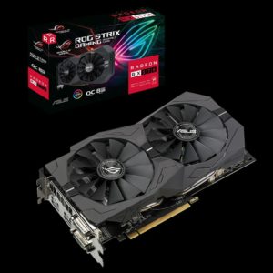 Placa video Asus AMD Radeon RX 570 OC Gamming, GDDR5