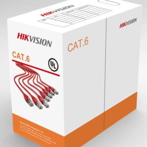 Cablu U/UTP cat.6 Hikvision, DS-1LN6-UU, 4x23AWG, material cupru integral, ANSI/TIA-568-C.2