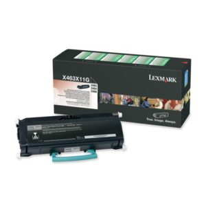 Toner Lexmark X463X11G, black, 15 k, X463de , X464de ,