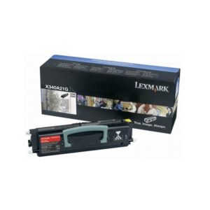 Toner Lexmark X340A21G, black, 2.5 k, X340 , X340n ,