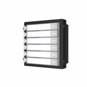 Modul de extensie videinterfon cu sase butoane de apelare Hikvision