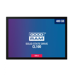 SSD GoodRam CL100, 480GB, 2.5", SATA III