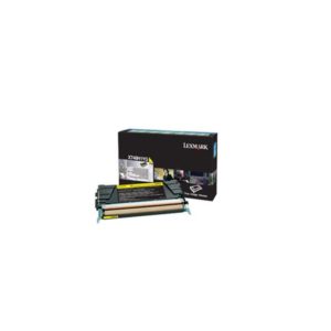 Toner Lexmark X748H3YG, yellow, 10 k, X748de , X748de Statoil
