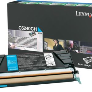 Toner Lexmark C5240CH, cyan, 5 k, C524 , C524dn ,