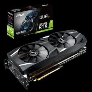 Placa video Asus nVidia DUAL-RTX2080-A8G, Graphics engine: nVidiaGeForce RTX 2080,