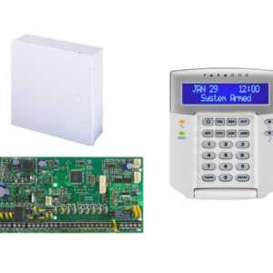 Centrala Paradox SP6000; 8 intrări de zonă sau 16 cu