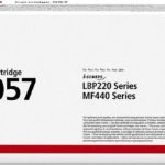 Toner Canon CRG057 black, capacitate 3.1k pagini, pentru LBP223DW; LBP226DW;
