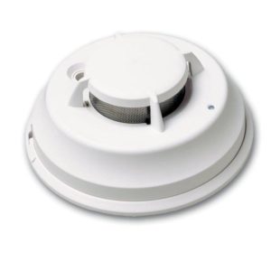 Detector de fum optic + temperatura, 4 fire, soclu, 12