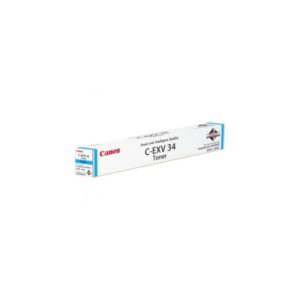 Toner Canon EXV34C, cyan, capacitate 19000 pagini, pentru IR Advance