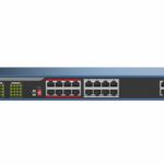 Switch POE 16 porturi Hikvision DS-3E0318P-E;fara management; L2 ,Unmanaged, 16