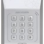 Cititor standalone cu tastatura si card de proximitate Hikvision, DS-