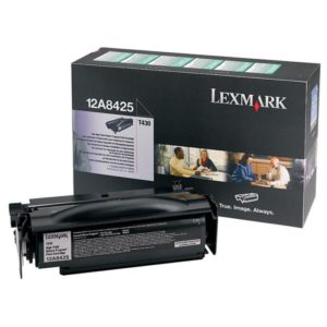 Toner Lexmark 12A8425, black, 12 k, T430 , T430d ,