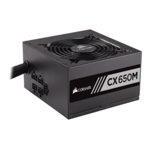Sursa Corsair CX-M Series CX650M, semi-modulara, 80 Plus Bronze, Eff.