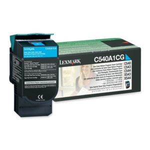Toner Lexmark C540A1CG, cyan, 1 k, C540n , C543dn ,