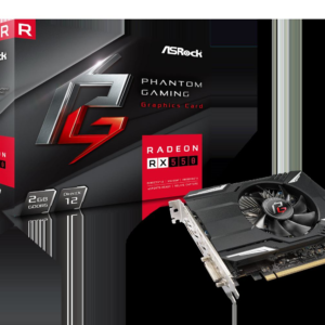 Placa video ASRock Radeon RX550 PHANTOM Gaming, 2GB, 128-bit