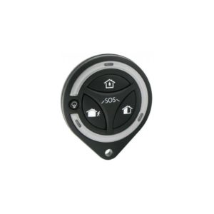 KEYFOB, 4 BUTTONS, 1 LED + SOS Security Grade 2
