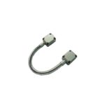 Protectie cablu, motaj aparent, capete din metal, tub metalic, flexibil