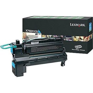 Toner Lexmark X792X1CG, cyan, 20 k, X792de , X792de Gov
