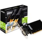 Placa video MSI GeForce® GT 710, 1GB DDR3, 64-bit