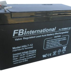 Acumulator stationar pentru UPS 7A/12V HGL12-7, Terminal F2; Dimensiuni151 x